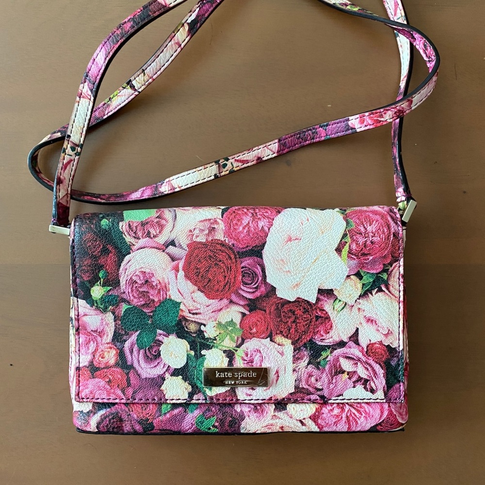 Kate Spade Grant Street Floral Sally Crossbody
